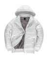 Heren Jas B&C Superhood Jacket JW940 White-Warm Grey